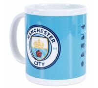 Manchester City FC Crest Boccale, Compleanno, Regalo, Merchandise Ufficiale