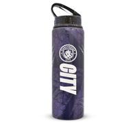 Manchester City FC HD Stampato Alluminio Borraccia, Compleanno, Natale Regalo