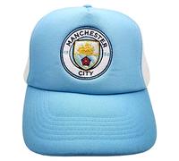 Manchester City FC Man City Trucker Snapback Baseball cap Sky Berretto, Adulti Unisex, Blue White (Multicolore), Taglia Unica