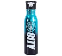 Manchester City FC UV Metallico Borraccia, Birthday Regalo Merchandise Ufficiale