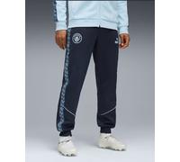 PUMA Pantaloni Manchester City KING Anthem da uomo, Sport, Deep Navy/Light Blu, L L