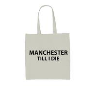 Manchester Fino Alla Morte - Borsa In Tela - Giocatore Di Calcio Utd Amore Fan