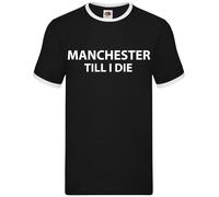 Manchester Fino Alla Morte - Ringer Uomo - Giocatore Di Calcio Utd Amore Fan