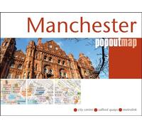 Manchester Popout Map | Pocket Size, Pop-Up Map, City Centre, PopOut Maps