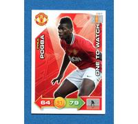 MANCHESTER UNITED 2011-2012 -Adrenalyn Panini- Card ONE TO WATCH 97 - POGBA