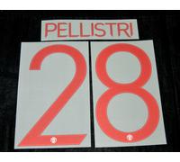 Manchester United 2020/21 Champions League/FA Cup Nome/Numero Pellistri 28 Terzo