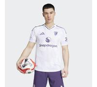adidas performance - Manchester United 25/26 Authentic - Maglia bianca per le partite in trasferta-Bianco L