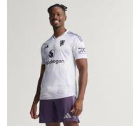 adidas performance - Manchester United 25/26 Authentic - Maglia bianca per le partite in trasferta-Bianco S
