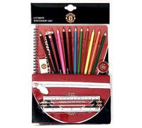 MANCHESTER UNITED FC Astuccio Scuola Ultimate Set Matite SWOOP