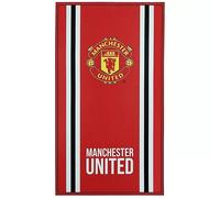 Manchester United FC Core Strisce Asciugamano (BS4486)
