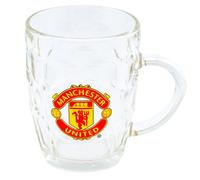 Manchester United FC Fossetta Boccale di Vetro, Birthday, Regalo Ufficiale Merce