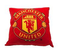 Manchester United FC-Pallone da calcio, colore: rosso-Cuscino imbottito per camera da letto, prodotto ufficiale