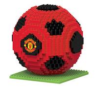 (Manchester United) - FOCO BRXLZ Manchester United FC Football Premier League Championship Logo Team Building Set 3D Construction Toy
