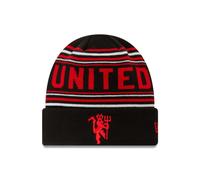 Manchester United Ufficiale Nero Rosso Polsino Maglia Berretto