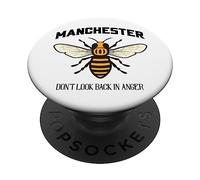 Manchester Worker Bee non guardare indietro con rabbia PopSockets PopGrip Adesivo