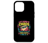 Mancini Day Left Handers Day Left Southpaw Pride Funny August 13 Citazione Custodia per iPhone 12 Pro Max
