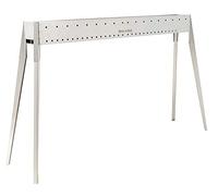 Mancini e Mancini srl Canalina Cuocispiedini ed Arrosticini Inox Professionale a Carbone con Piedi - 120 cm