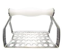 PROVER SRLS Poldino Polpettino utensile da Cucina per polpettine di Carne, Gnocchi, chicche o struffoli in Acciaio Inossidabile, Scegli la Misura (Fori da 13mm)