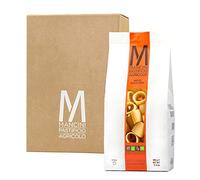 Mancini Pastificio Agricolo - Linea Classica - Mezzi Paccheri - Cartone 12 Confezioni da 500 g