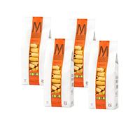 Mancini Pastificio Agricolo Rigatoni Linea Classica - Pasta Artigianale di Semola di Grano Duro, Prodotti con Grano Marchigiano, Trafilati al Bronzo, Essiccazione Lenta - 4 Confezioni da 500 g