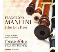 Francesco Mancini Francesco Mancini: Solos for a Flute (CD) Album