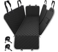 Mancro Coprisedili per cani, impermeabile, coprisedile posteriore per cani, con alette laterali, per animali domestici, convertibile, antigraffio, resistente, morbido, per auto, camion, SUV