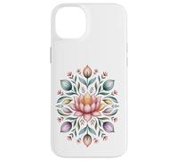 Mandala a forma di fiore di loto, motivo floreale Boho Bloom, motivo naturale Custodia per iPhone 14 Plus