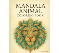 Mandala animal coloring book
