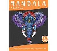 Mandala Animali: Album da colorare mandala Bambini a partire dai 8 anni - 50 pagine con fantastici animali - Idea regalo originale