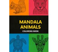 Mandala Animals: coloring book