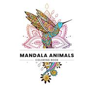 Mandala Animals Coloring Book: Coloring Book for children and grown ups