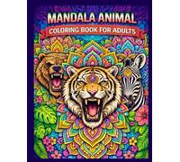 Mandala Animals -Colouring Books for Adults