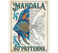 Mandala Animals for Adults: 60 Relaxing Animal Coloring Book