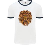 Mandala Arte Leone Uomo Ringer