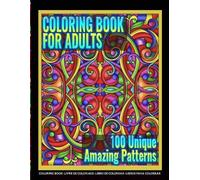 Mandala Artfuln Coloring Books for Adults - 100 Unique Amazing Patte (Tascabile)