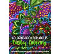 Mandala Artfulness Coloring Book for Adults - Paisley Coloring (Tascabile)