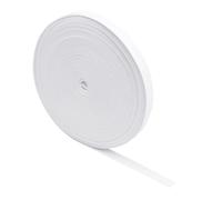 Mandala artigianato largo bande elastiche bianche da 1/2 pollice bobina per cuciture per cinturini e mestieri fai -da -te - 88 iarde in tessuto piatt