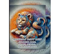 MANDALA BABY LION COLORING BOOK