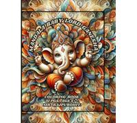 MANDALA BABY LORD GANESHA COLORING BOOK.