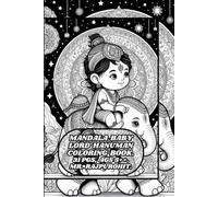 MANDALA BABY LORD HANUMAN COLORING BOOK.