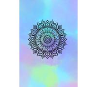 Mandala Blank Notebook - 6 x 9 Unruled Journal for Creativity & Relaxation: 120 Pages Plain Notebook for Writing, Drawing, Sketching & Mindfulness