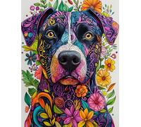 Mandala Canines: 500 Pages of Relaxing Dog Patterns to Color for Peace and Mindfulness.: Beautiful Dog Mandalas for Stress Relief, Mindfulness, and Relaxing Coloring.