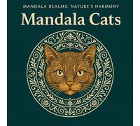 Mandala Cats: A Relaxing Cat-Themed Mandala Colouring Book for Adults and Teens: Intricate Feline Mandalas, Playful Patterns & Beautiful Line Art for Mindfulness, Creativity and Stress Relief