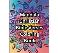 Mandala Christian Bible Verses: Scripture Coloring Book for Adults relaxation and Stress Relief.
