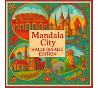 Mandala City - Halle (Saale) Edition: Für alle, die Halle im Herzen tragen - und jetzt auch auf Papier