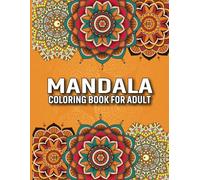Mandala Color by Number Coloring Book for Adults: Mandala Art Large Print Easy Mandala Coloring Book For Kids, Adults, Seniors And Beginners, Stress ... With Fun, Easy, And Relaxing Coloring Pages.