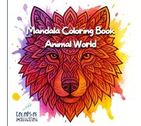 Mandala Coloring Book Animal World