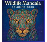 Mandala Coloring Book for Adults: Realistic Wildlife Animal Designs - Beautiful Patterns for Stress Relief and Relaxation