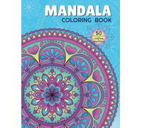 Mandala Coloring Book for Adults: Unique hand-drawn mandalas with single-sided pages for a relaxing coloring experience