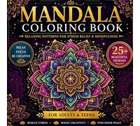 mandala colouring book: relaxing and stress relief